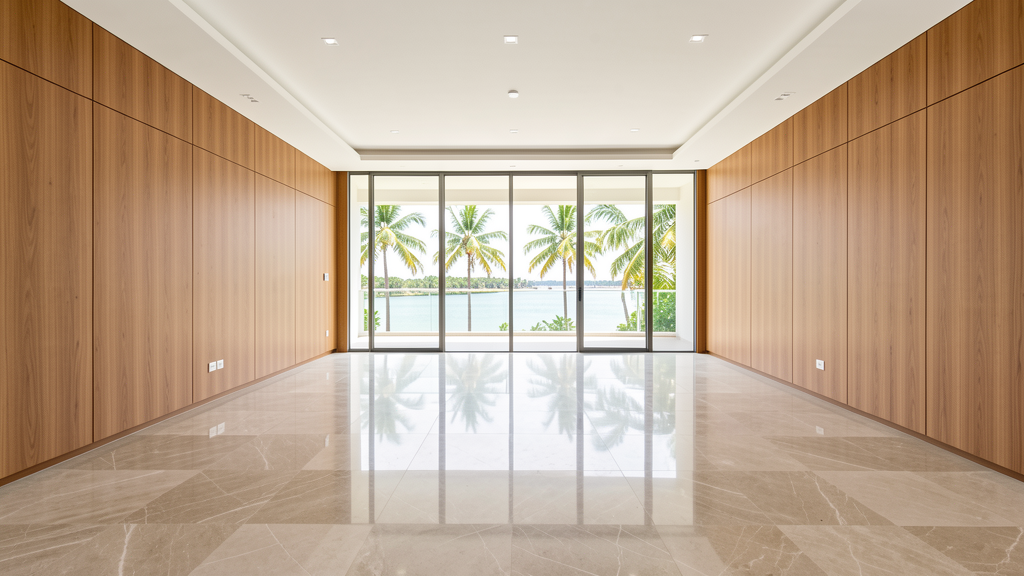 Empty unfurnished villa